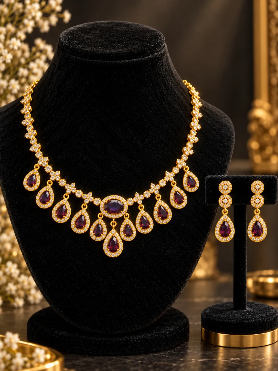Gold Pendant Brown